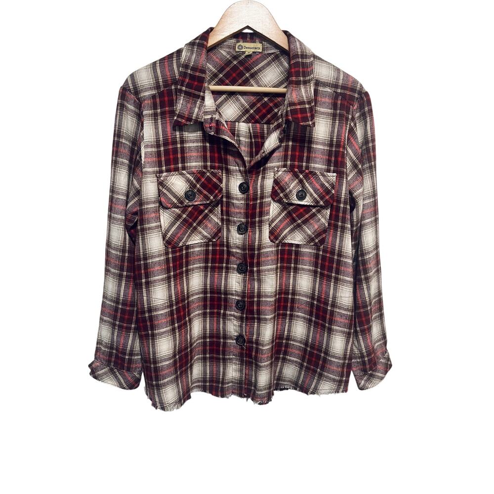 Democracy flannel shirt